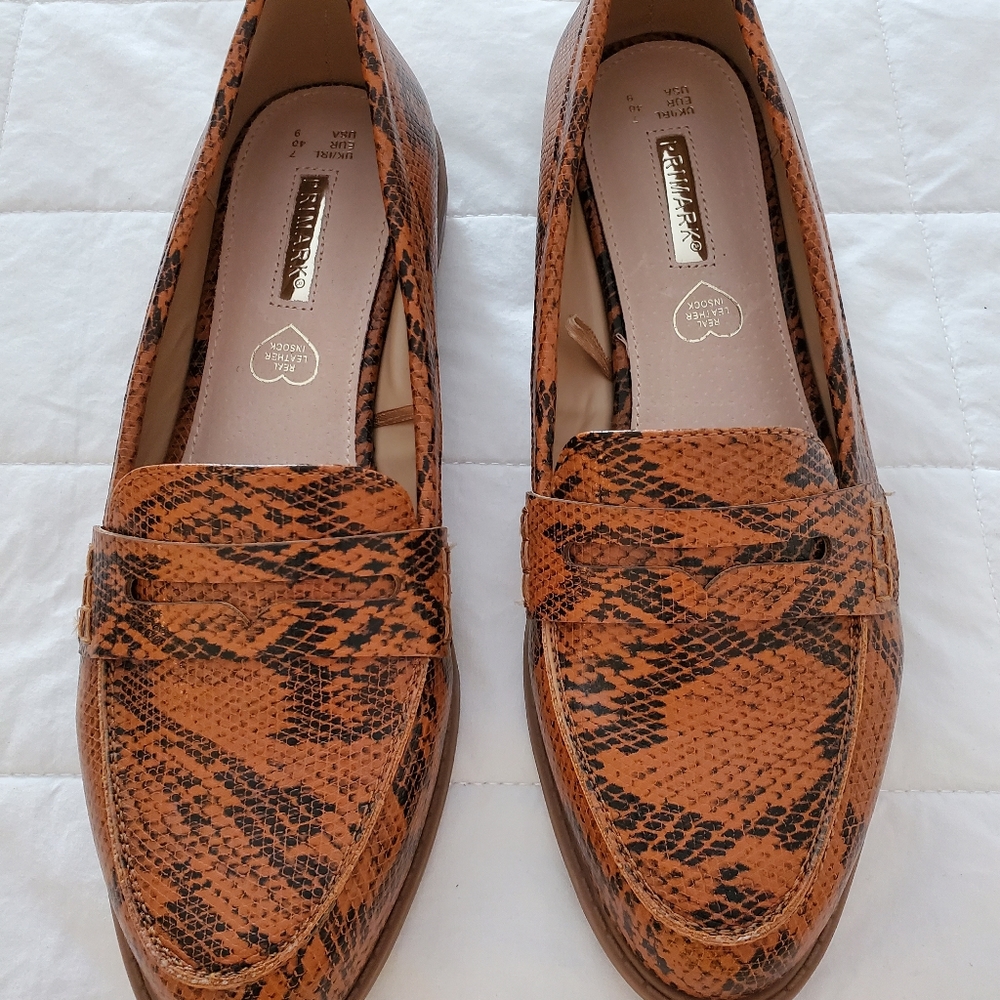 New Snakeskin Loafers